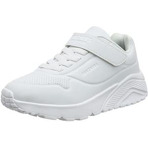 Skechers Uno Lite Vendox Sneaker voor jongens, Wit, 3 UK