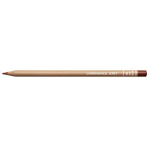 Caran d'Ache Luminance Colour Potlood Artist kleurpotloden potlood / 3 stuks/Pack - Kleur: 065 Kleur: Russet (6901.065)