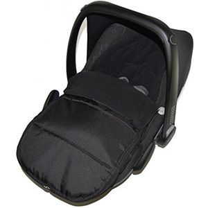 Autostoel voetenzak/gezellig, tenen compatibel met baby, Black Jack