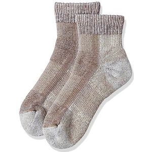 Thorlos Women's LTHMXW Max Cushion Hiking Ankle Socks, Khaki, Large