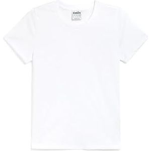 Diadora L. T-shirt SS Core dames, Optisch Wit, XS
