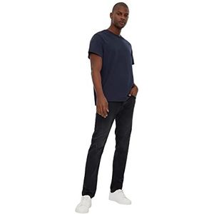 Trendyol Black Male Skinny New Jeans voor heren, Zwart, 36 NL