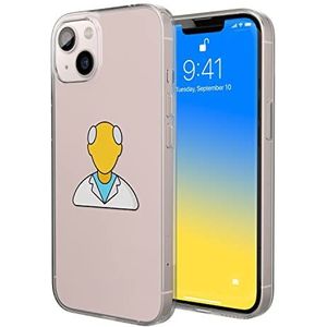 Questo Casa, Digitaal bedrukte hoes, compatibel met iPhone 14, telefoonhoes, beschermhoes, schokbestendig, siliconen, flexibel, transparant