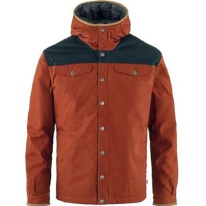 Fjallraven 87021-215-555 Groenland No. 1 Donsjack M Jas Heren Herfst Blad-Donker Navy Maat S