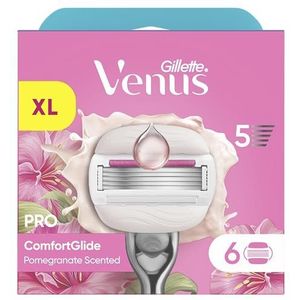 Gillette Venus Pro ComfortGlide Tropical reservemesjes voor dames met granaatappelgeur