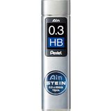 Pentel C273-HBO AIN STEIN fijne vulling, 0,3 mm, hardheid HB of 15 vullingen