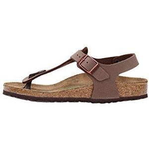 Birkenstock 47211 Kairo Birko-Flor nubuck sandalen, uniseks, Mocca (stad), 39 EU