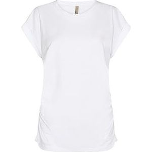 SOYACONCEPT Women's SC-Derby 18 T-shirt voor dames, wit, medium, wit, M