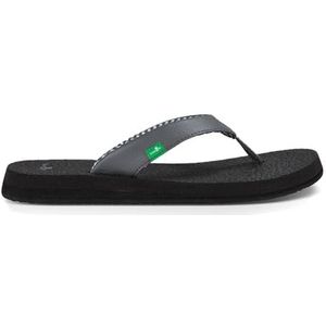 Sanuk Yogamat slippers voor dames, houtskool, 39 EU