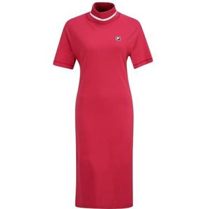 FILA Dames Bialowiza T-shirt casual jurk, Carmine, XS, carmine, XS