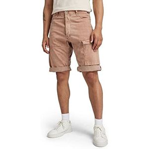 G-STAR RAW Heren Bearing Cargo Short Shorts, roze (Sun Faded Tuscany Gd D21475-d234-d162), 30W