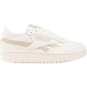 Reebok Dames Club C Double Revenge Sneaker, Krijt/Haver/Krijt, 2.5 UK, Krijt Haver Krijt, 35 EU