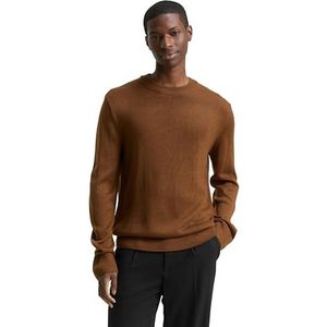 TOM TAILOR DENIM - Trui - Ombergrijs - Knitwear - Lange Mouw