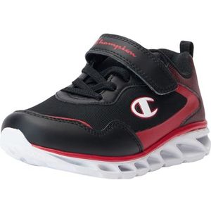 Champion Athletic-Wave 2 B PS, sneakers, zwart/rood (KK018), 28 EU, Zwart Rood Kk018