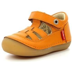 Kickers Sushy Babyschoenen voor kinderen, uniseks, Oranje 17, 21 EU