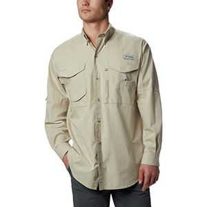 Columbia Standard Bonehead shirt met lange mouwen voor heren, fossiel, X-Large