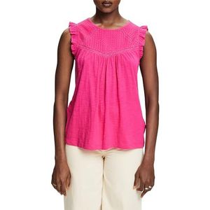 ESPRIT T-shirt voor dames, 660/roze fuchsia., XXL