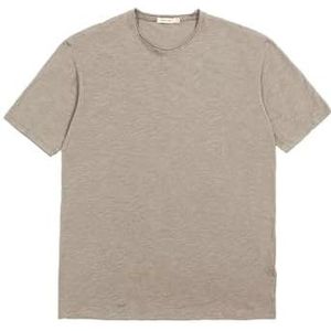 GIANNI LUPO Heren T-shirt van katoen GL1053F-S24, Beige, L