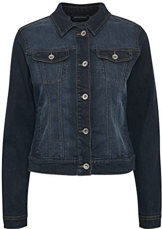 Cream - Tussenjas - Blauw - Denim - Normale Pasvorm