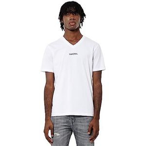 Kaporal SETER T-shirt, wit, S, heren, Wit., S