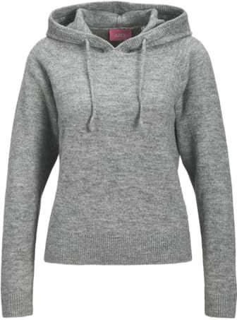 JJXX - JXEVI - Sweatshirt - Grijs - Capuchon met Trekkoord