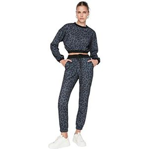 Trendyol Vrouwen Normale taille Skinny fit Basics Joggingbroek, Zwart, S