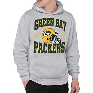Junk Food Clothing x NFL - Team Spotlight - Pullover fleece sweatshirt met capuchon voor heren en dames, officieel gelicentieerd - zwart