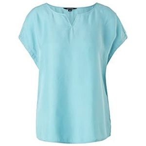 comma Damesblouse met korte mouwen.