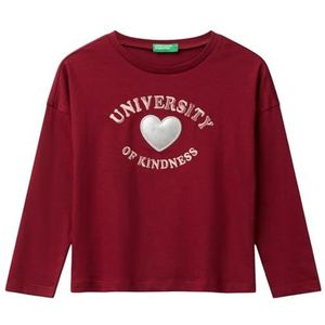 United Colors of Benetton T-shirt M/L, Rood, 5 jaar