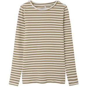 T-shirt - Geribbeld Gebreid - Slim Fit - Katoen - Zwart