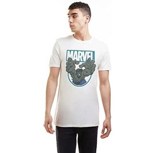 Marvel Hulk Force T-shirt voor heren, natuurlijk, M