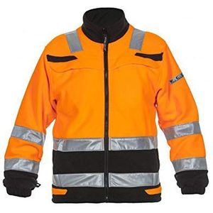 Hydrowear 04026027F Torgau fleece jack oranje/zwart maat XL