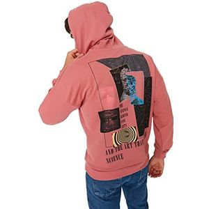 Sweatshirt Oversize, roze, S
