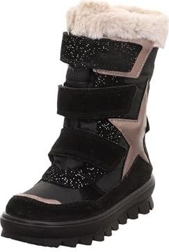 Snowboots - FLAVIA - Warm Gevoerd - Met Plateau - Glad Leer en Suède