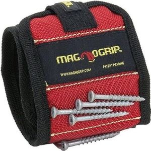 MagnoGrip Magnetische Polsband full size Rood