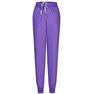 MISEMIYA - Uniseks sanitaire broek – sanitair uniform, medische uniformen, werkbroek 8316, Lila, S