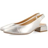 Gioseppo - Obrovac - Ballerina's - Zilverkleurig - Lederen Voering