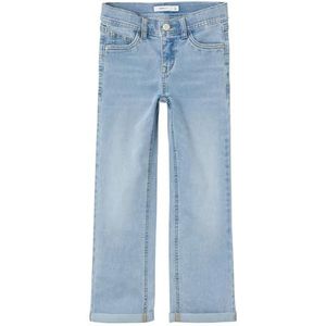 NAME IT Jeansbroek voor meisjes, blauw (light blue denim), 128 cm