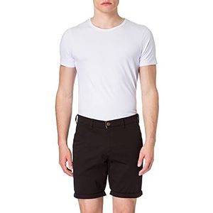 JACK & JONES Jpstdave Jjchino AKM Chinoshorts voor heren, zwart, M