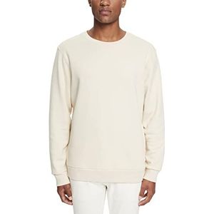ESPRIT Sweatshirt voor heren, 296/crème beige 2, XS