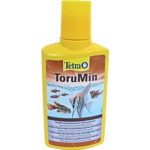Tetra ToruMin voor natuurlijk zwart water, voegt natuurlijke turfeextracten toe, geschikt voor zoetwateraquaria, 250 ml fles