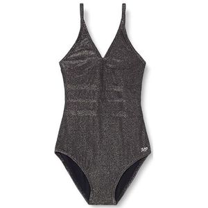 Haute pression Eendelig badpak voor meisjes, Zwart, 6 Jaren