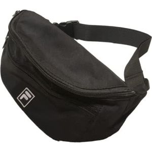 FILA Unisex Boshan Double Layer Zip Waistbag-Black-One Size Waist Bag, meerkleurig, eenheidsmaat, multicolor, One Size