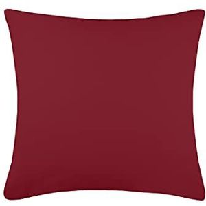 LOVELY CASA - Kussensloop tas – Model Cottage – rood – 65 x 65 cm – 100% katoen