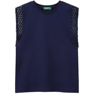 United Colors of Benetton Shirt S/M, Blauw, XXS