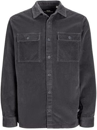 R.D.D. ROYAL DENIM DIVISION Overhemd 'RDDBRADY'  donkergrijs