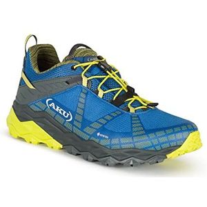 AKU Flyrock GTX Wandellaarzen, heren, blauw/limoen, maat 42,5