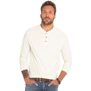 JP 1880 T-shirts voor heren, Gebroken Wit, 7XL