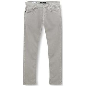 Replay Willbi Bio Jeans voor heren, 825 Warm Grijs, 40W x 34L