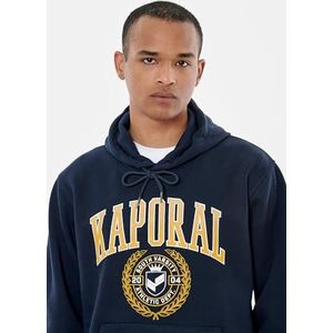 Kaporal Rams Sweatshirt met capuchon voor heren, Marine, S